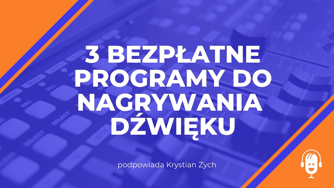 3 bezpłatne programy do nagrywania dźwięku