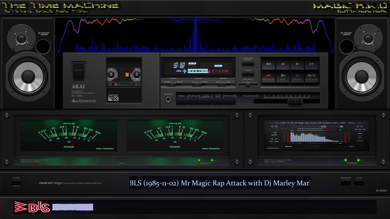 [WBLS] 107.5 Mhz, WBLS (1985-11-02) Mr Magic Rap Attack! with Dj Marley Marl
