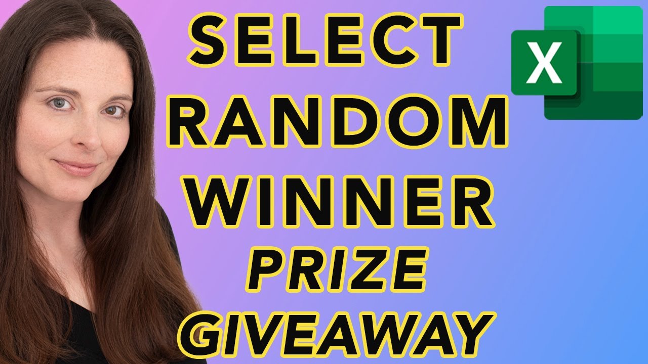 How to Randomly Select a Winner for a Prize Giveaway Using Excel