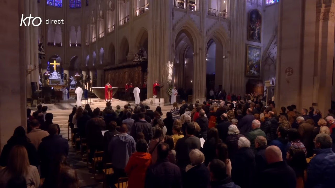 Messe du 28 mars 2026 &agrave; Notre-Dame de Paris