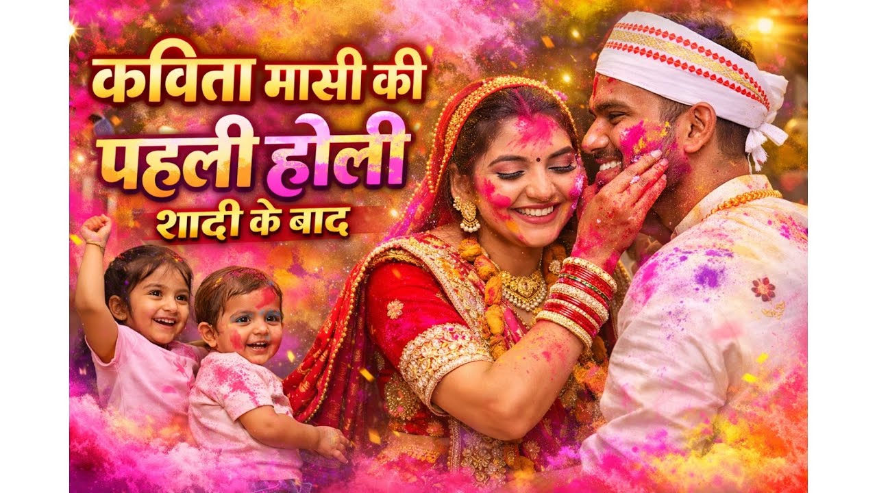 Vog 60// kavita masi first Holi after marriage