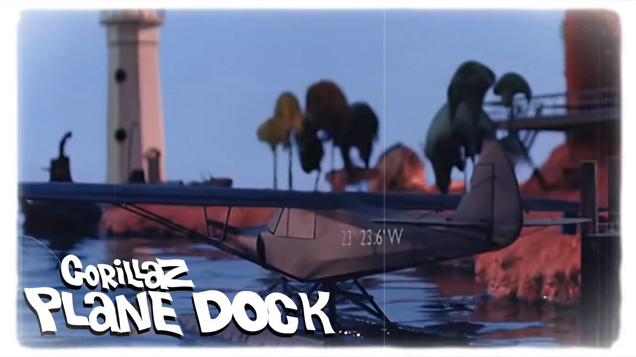 Gorillaz - Plane Dock (Full Length)