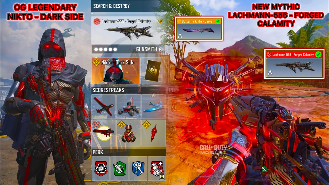 Mythic Lachmann-556 - Forced Calamity goes hard with OG Legendary Nikto to tear down all in CODM SND