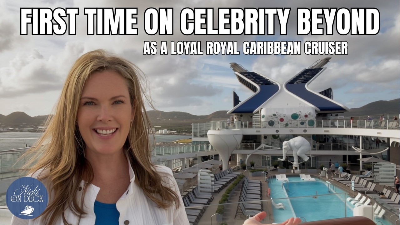 Royal Caribbean Cruiser Tries Celebrity Beyond for the First Time | Embarkation Day & 1st Impression