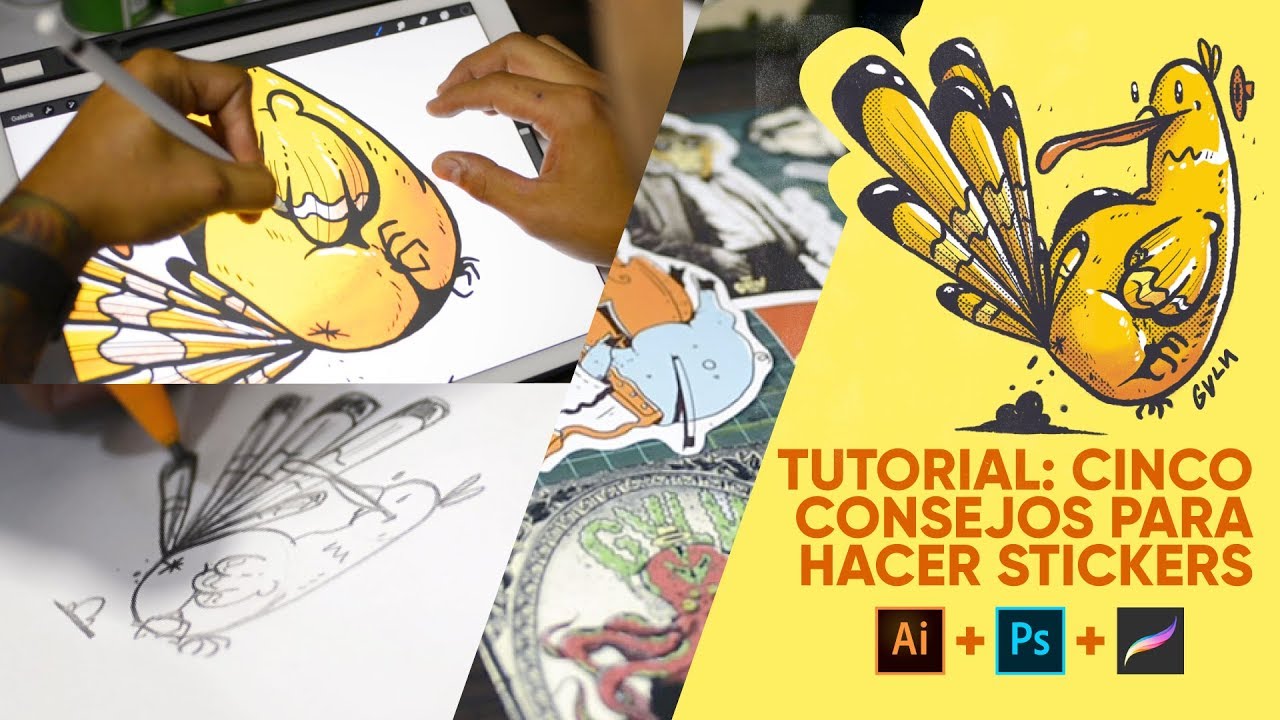 Tutorial: cinco consejos para hacer stickers