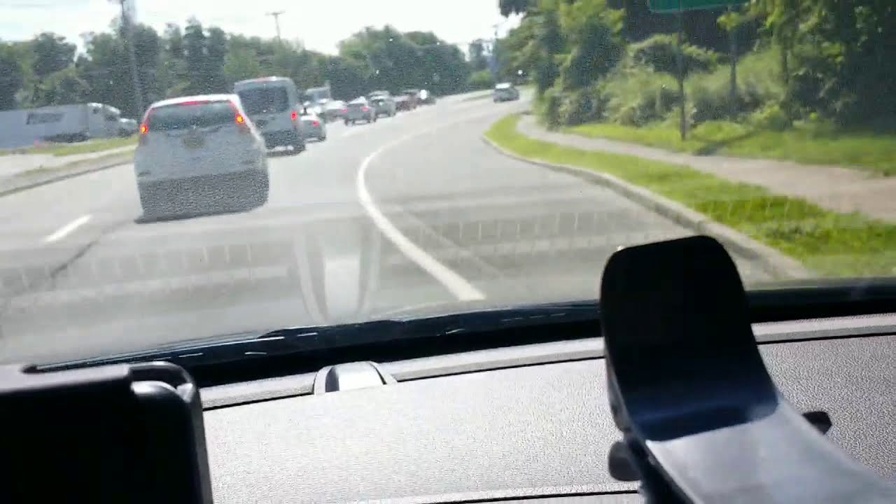 Driving to Prospect Hill Orchard, NY. from Bronx NY. Part 1.