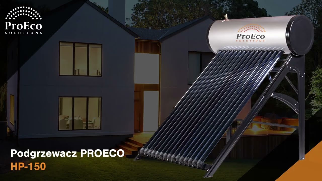 Korzyści z korzystania ze słonecznych podgrzewaczy wody PRO ECO