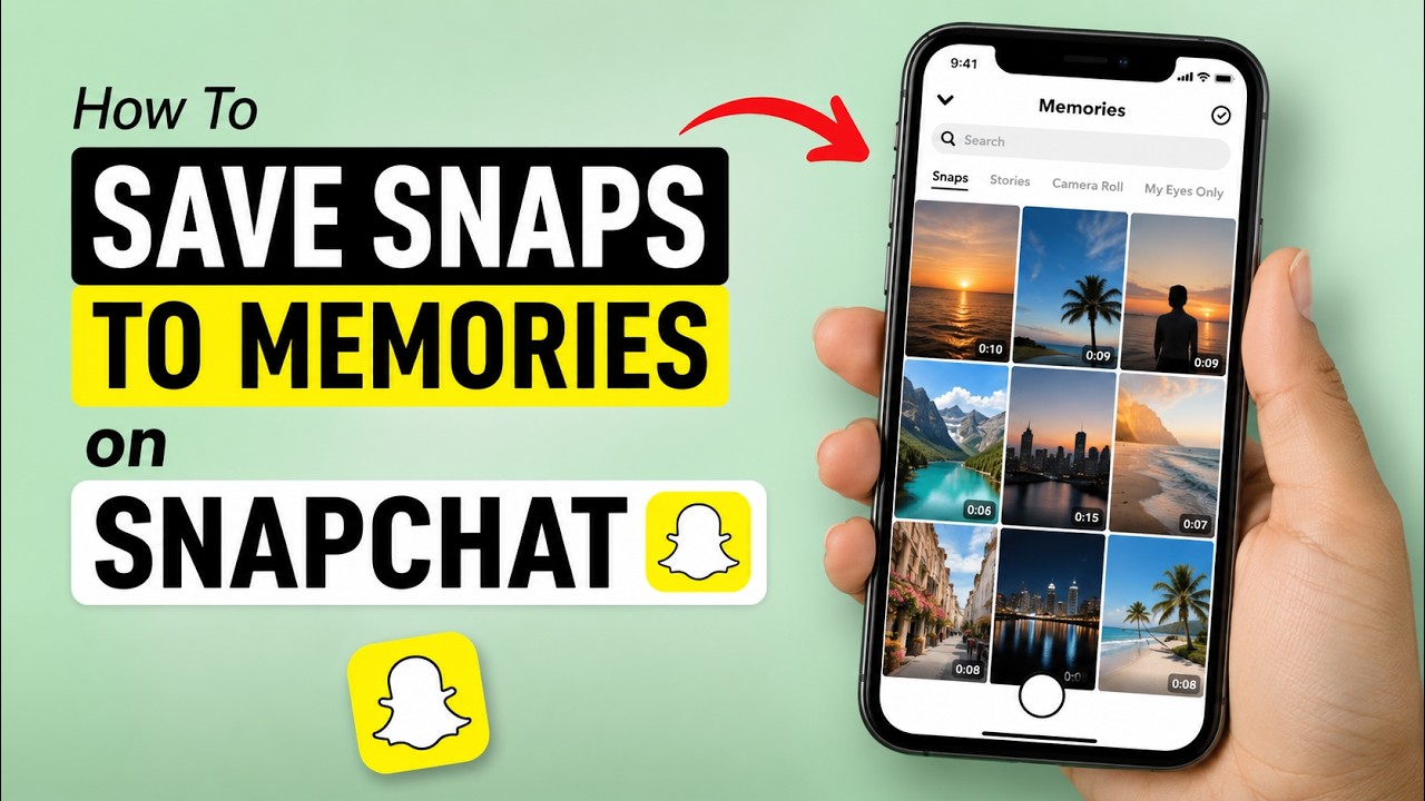 How to Save Snaps to Memories on Snapchat