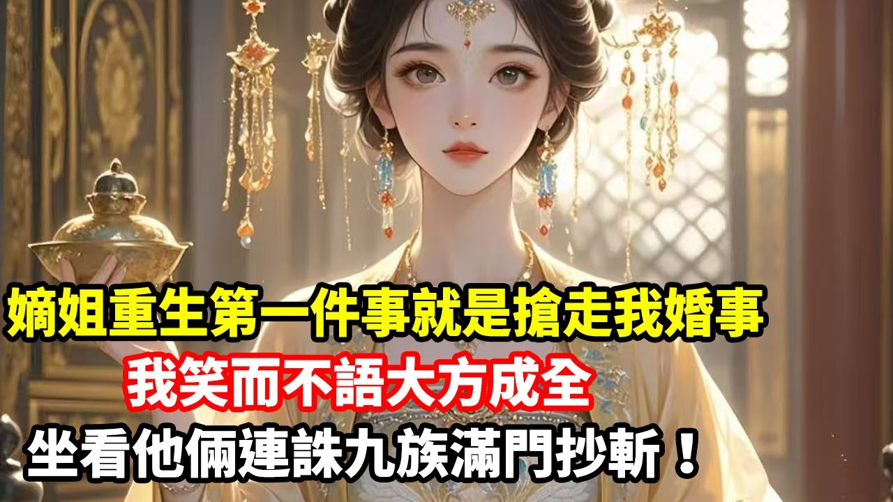 嫡姐重生第一件事就是搶走我婚事，我笑而不語大方成全，坐看他倆連誅九族滿門抄斬！