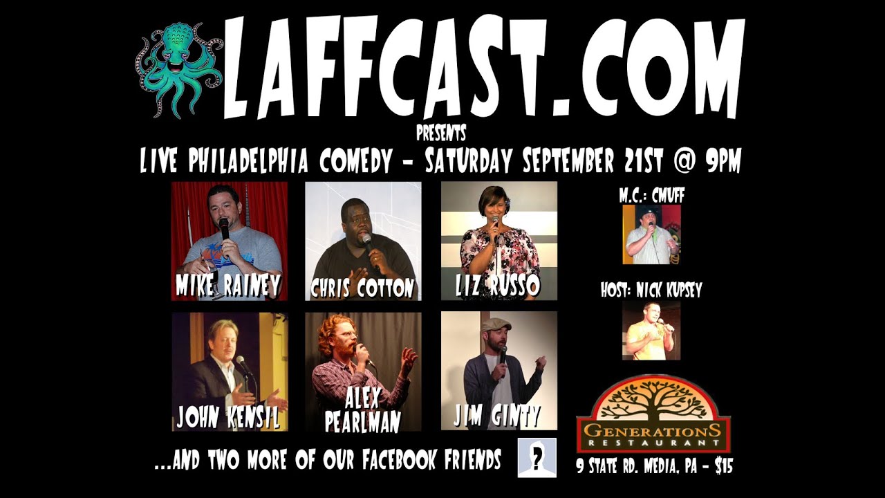 Laffcast.com - Live Philadelphia Comedy 3 - Highlights