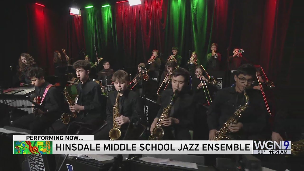 Midday Fix: Live performance from the Hinsdale Middle School Jazz Ensemble