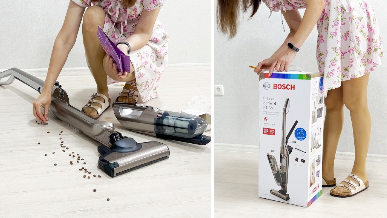 Bosch Flexxo Series 4 Unboxing & First Test ✨The Quiet Power! | ASMR Cleaning