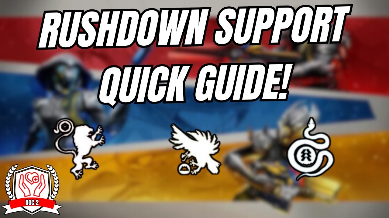 Destiny 2 | Rushdown Support Guide (Guardian Games 2026)