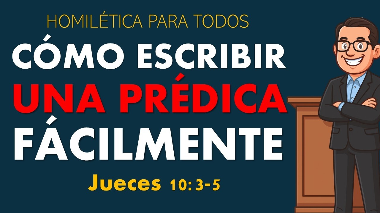 CÓMO HACER EL BOSQUEJO DE UNA PRÉDICA