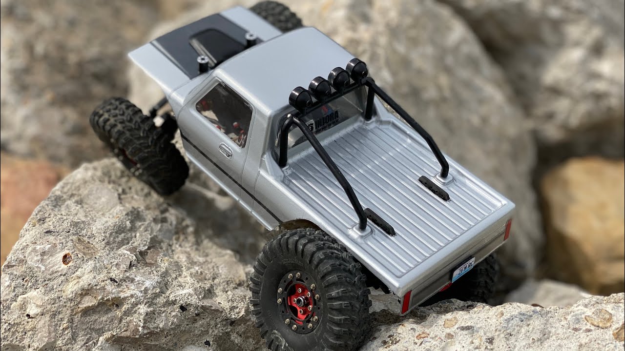 Injora Scx24 body how to prep and paint for beginners. Updates!