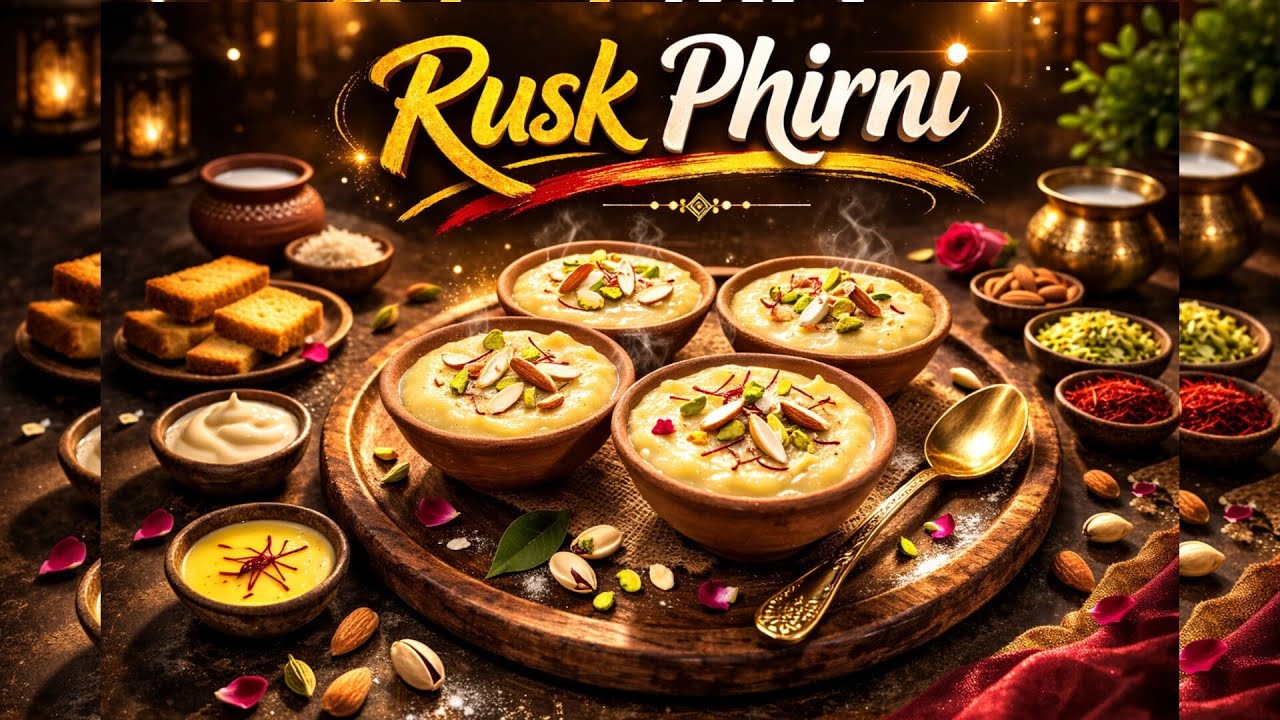 Ek baar aise Rusk phirni banaye lajawab testy uniqe recipe Ramazan special 