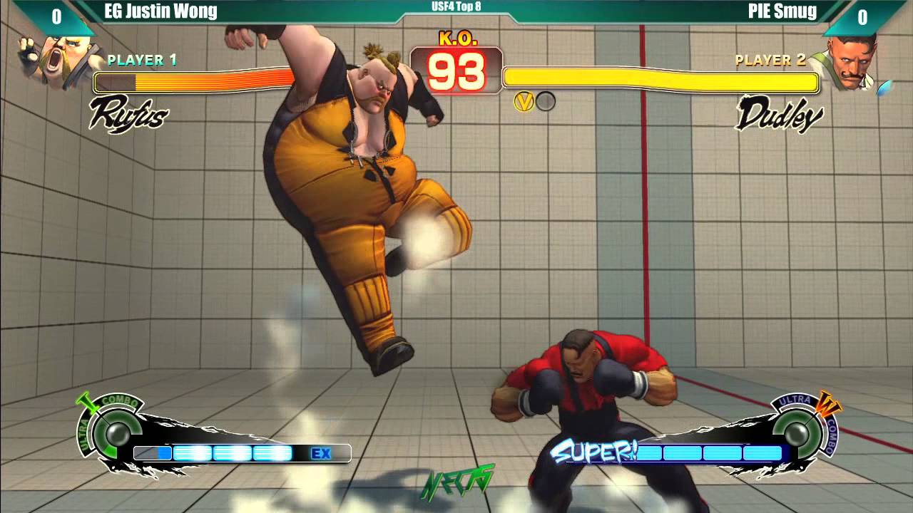 NEC15 - USF4 - Top 8 - EG Justin Wong vs PIE Smug