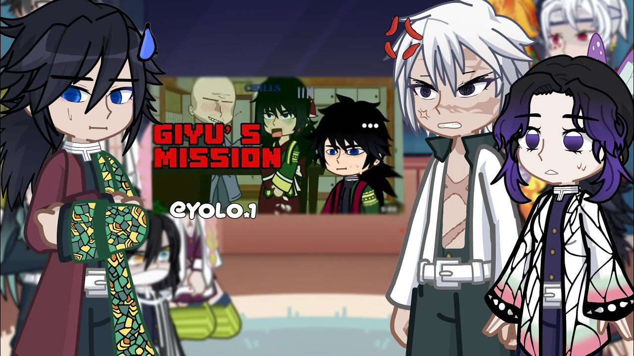 Hashira react to Giyuu’s mission | KNY | No ships | Credit: YOLO.1