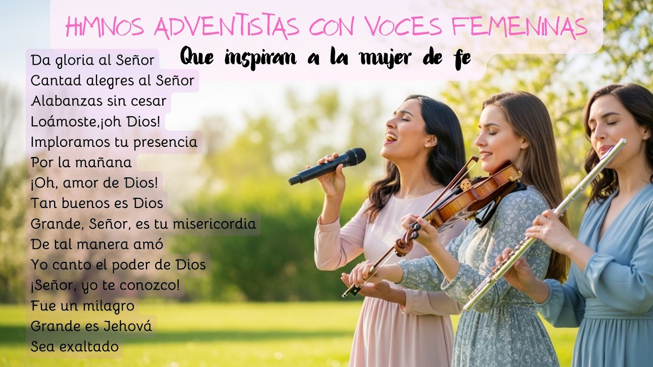 40 minutos de himnos adventistas de Alabanza y Adoración | Cantado por mujeres