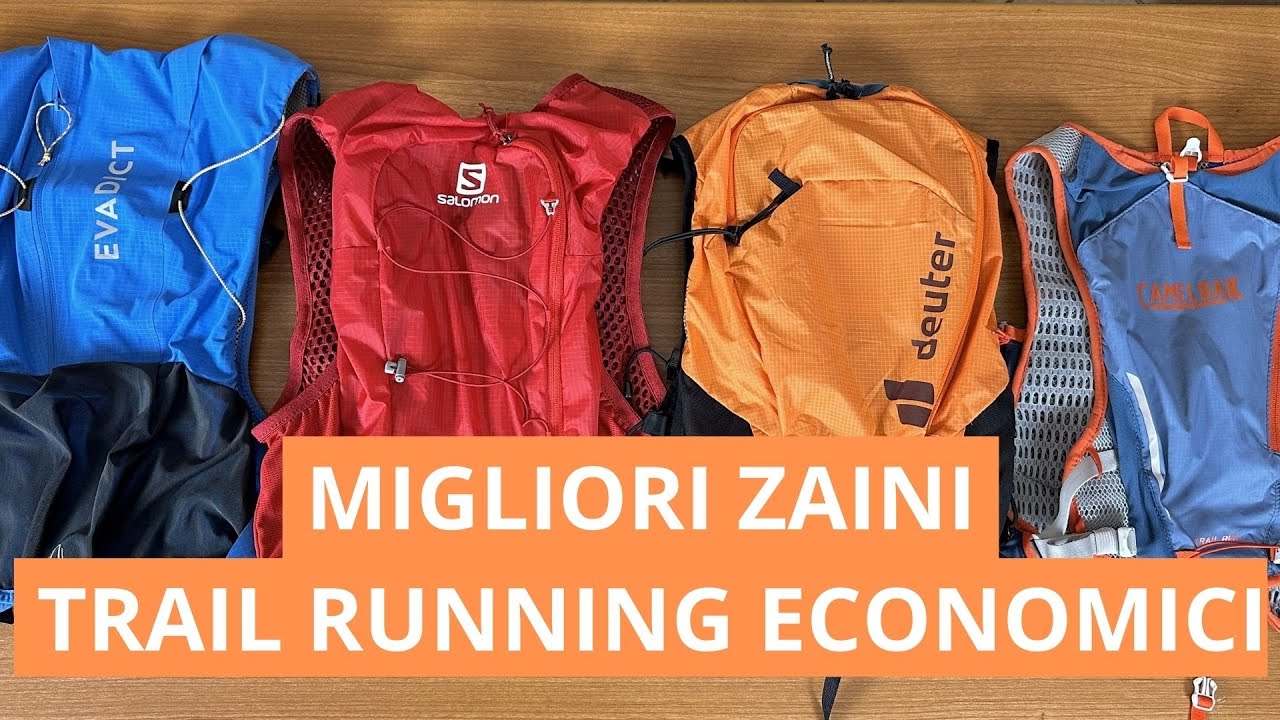 TRAIL RUNNING:  I Migliori Zaini sotto i 100 Euro