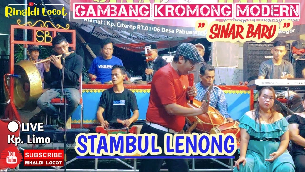STAMBUL LENONG - GAMBANG KROMONG MODERN SINAR BARU || LIVE KP. LIMO 03 DES 2022