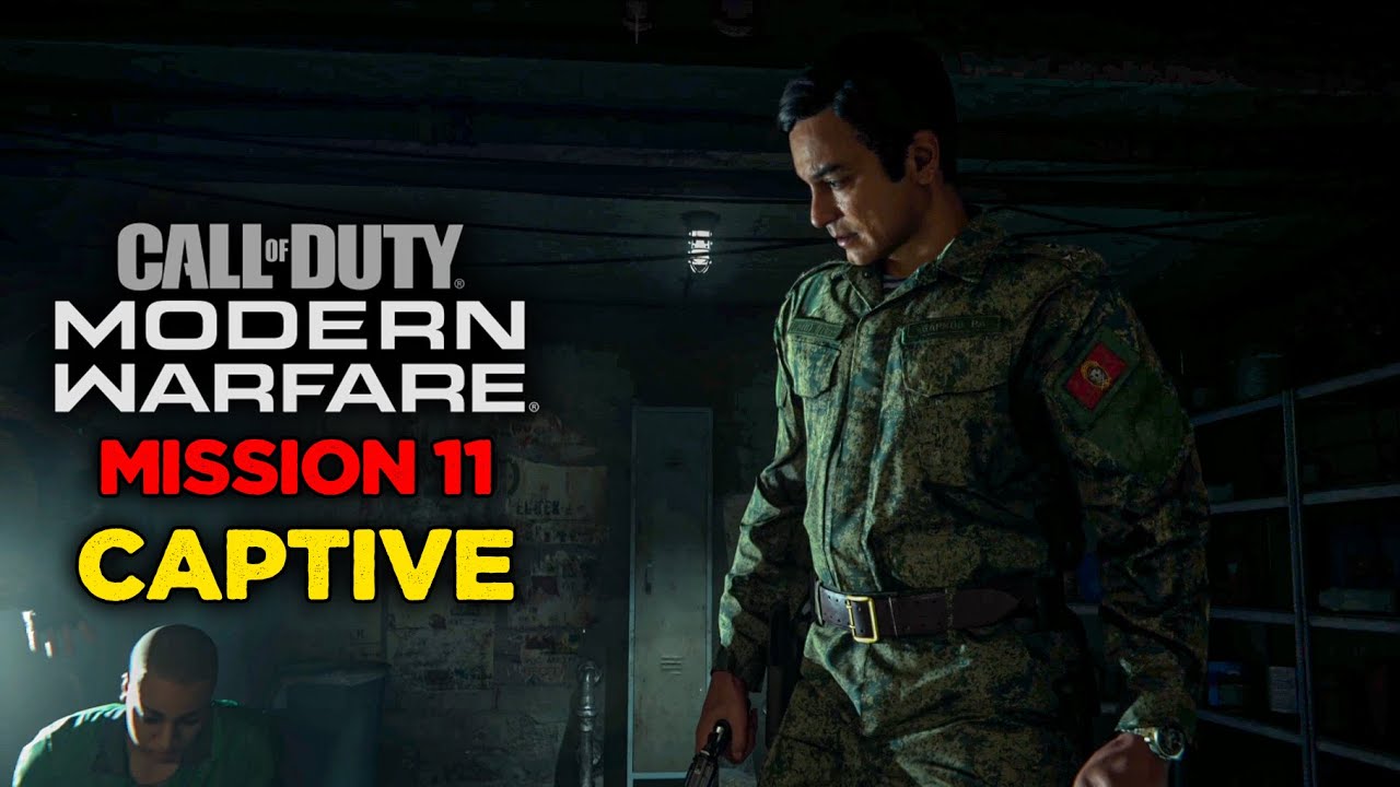 Call Of Duty Modern Warfare (2019) Campaign Mission 11 - CAPTIVE | CODMW2019