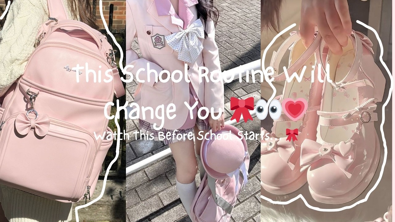 The School Routine Will Change You👀💗