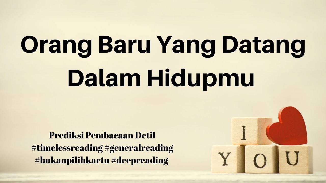 PERTEMUANMU DENGAN YANG BARU - #generalreading #timelessreading #tarot