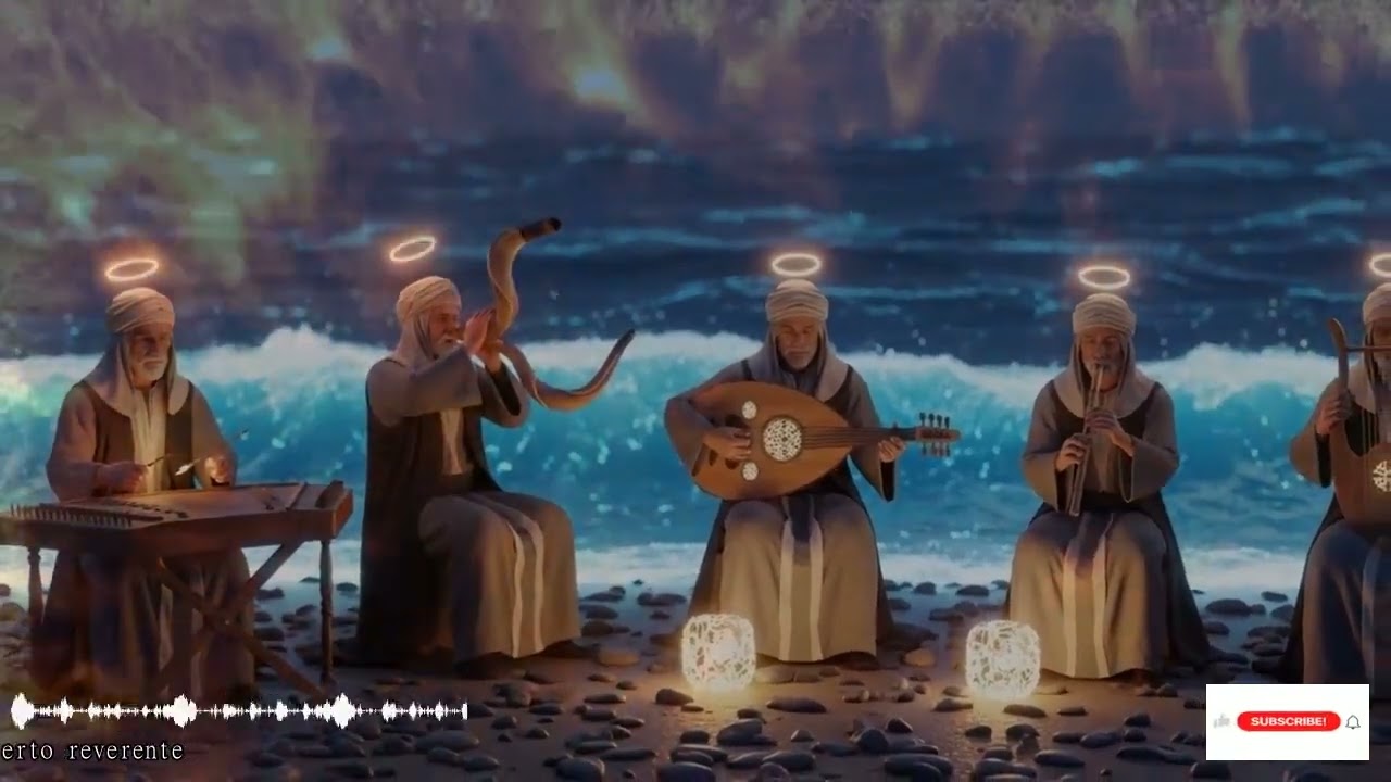 Presencia Celestial En Jerusalén Con Cánticos Hebreos, Shofar Y Instrumentos Del Templo Para Adonai