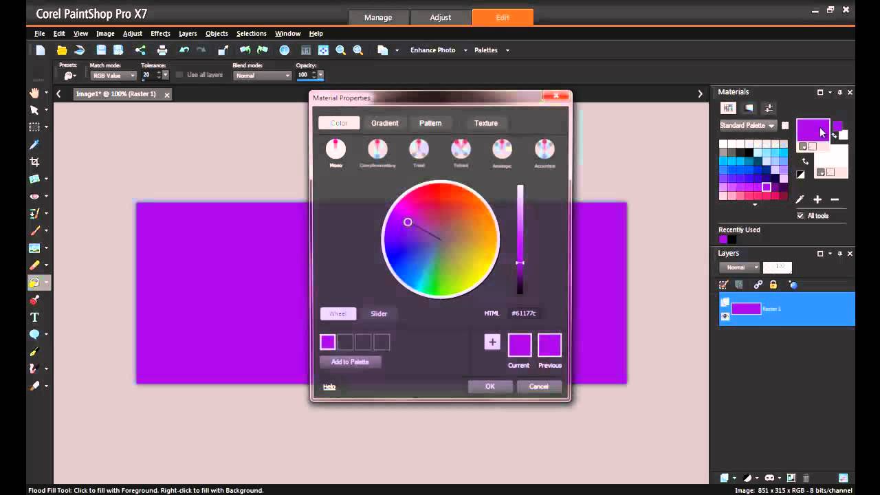 How to Use Color Harmonies in PaintShop Pro