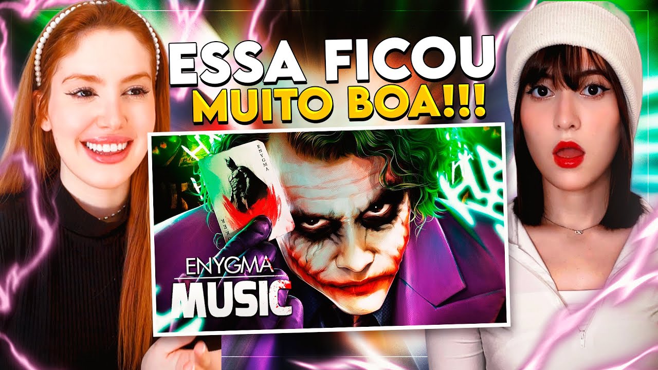 REACT Why so Serious? | Coringa (Batman: O Cavaleiro das Trevas) | Enygma | CR Reacts