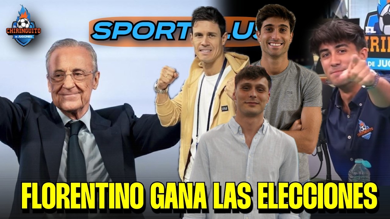 🚨⚪️ &iexcl;FLORENTINO GANA LAS ELECCIONES DEL REAL MADRID! | Sportplus con Edu Aguirre