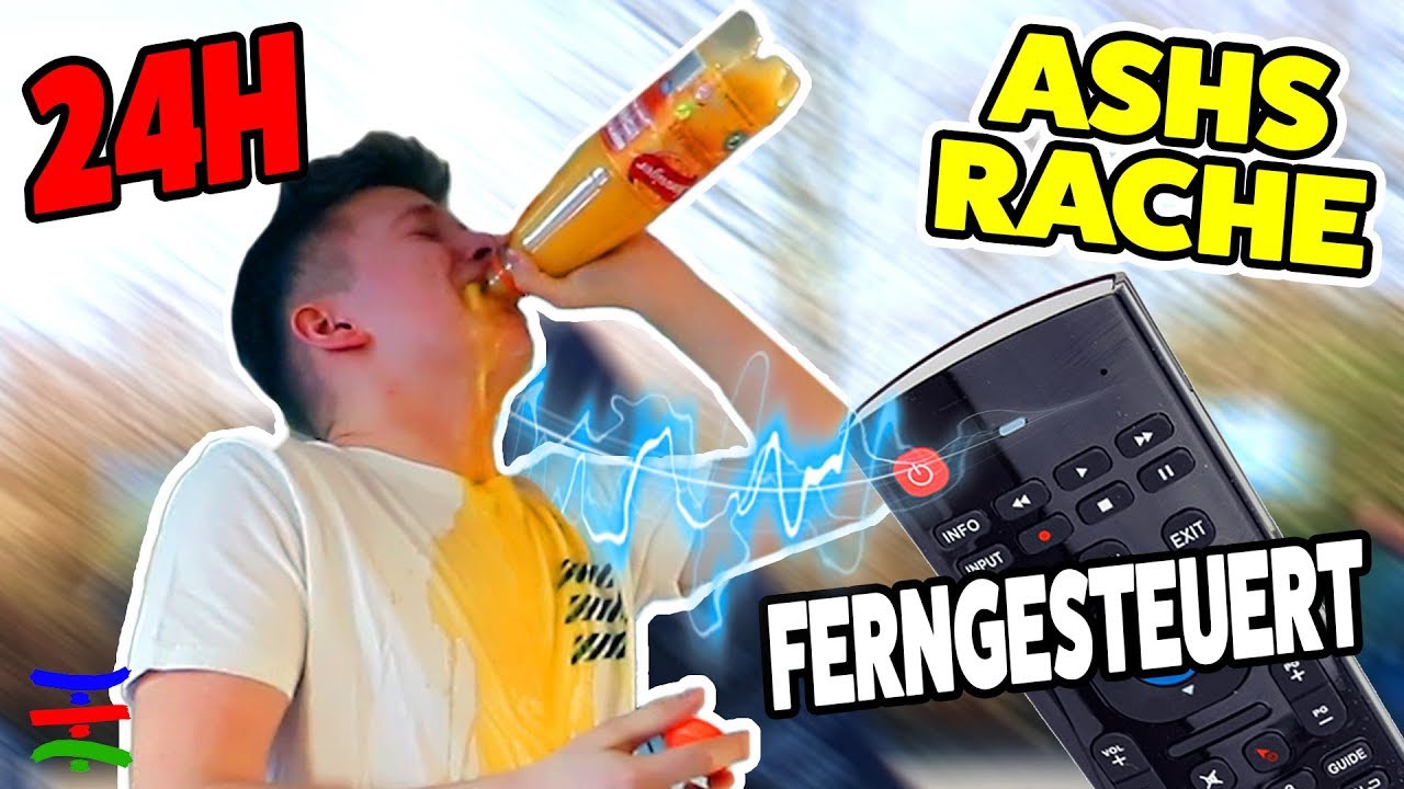 Max 24 Stunden von Fernbedienung GESTEUERT von ASH 🤣 KRASS TipTapTube
