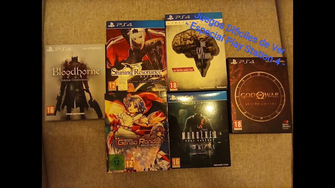 Juegos Díficiles de Ver --Especial PS4-- Parte 2