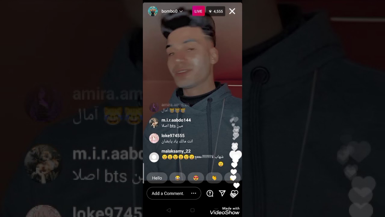 لايف بومبو وحمو القط وعيد  عيد بيتريق علي محتوي نجوم التيك توك الجزء الاول