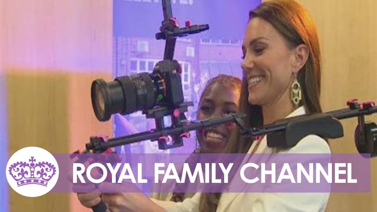 The Duchess of Camera - bridge: Kate Shows Off Filming Skills
