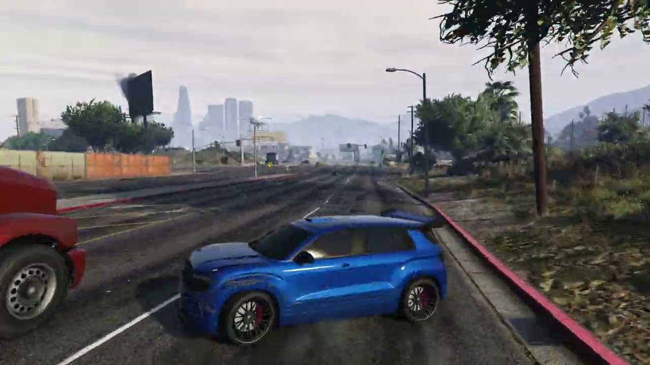 Doing a lap around San Andreas with a Castigator #788
