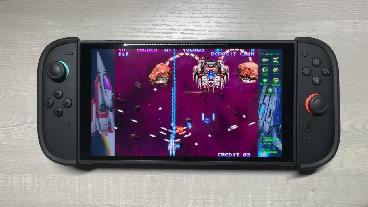 Gradius Origins (Salamander 3/Played on Switch 2) - Handheld gameplay