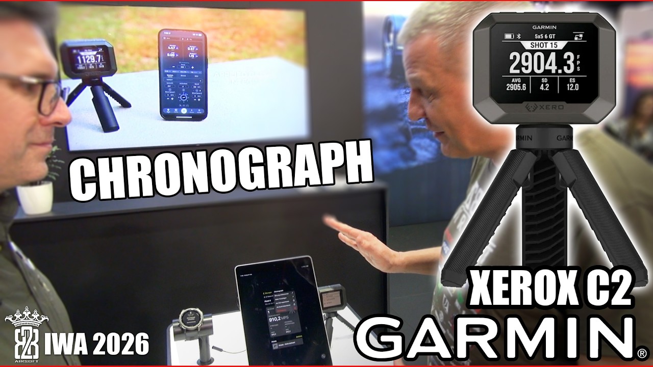 KLEIN & GENIAL! - Garmin Xerox C2 Chronograph Airsoft IWA 2026