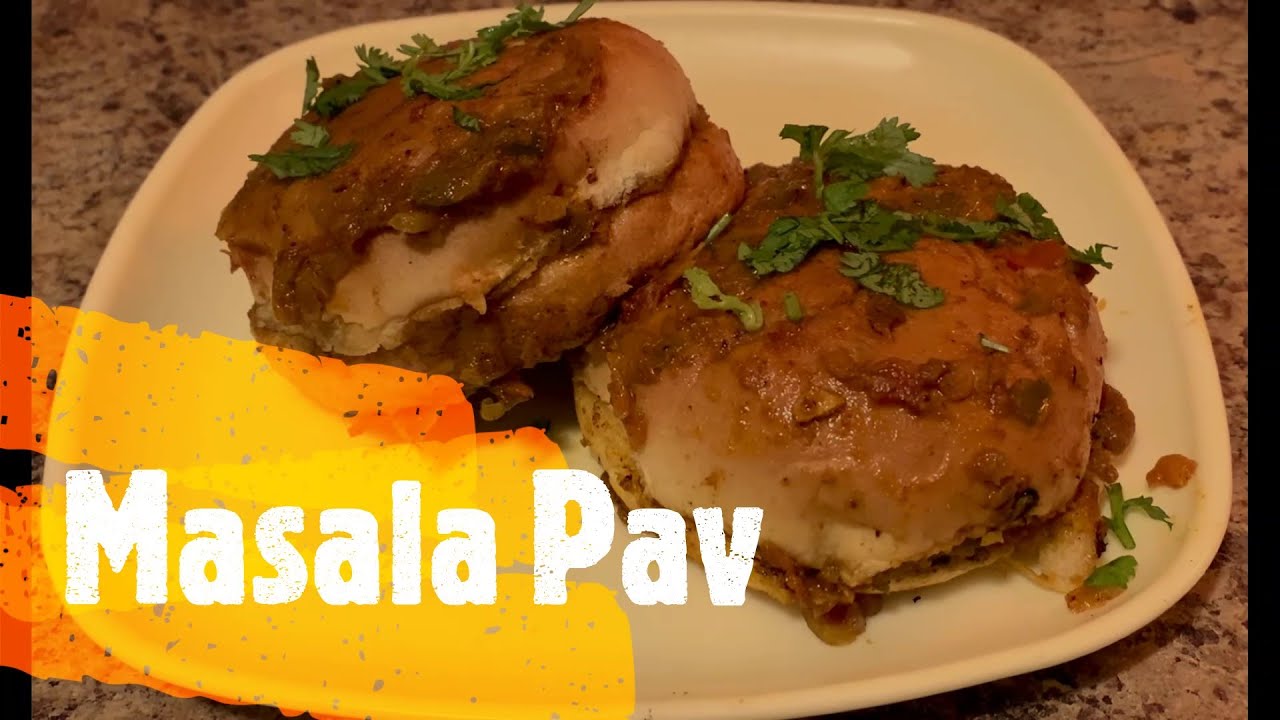 Masala Pav | Mumbai Style | Street Food | Easy to make fast food | Home Style