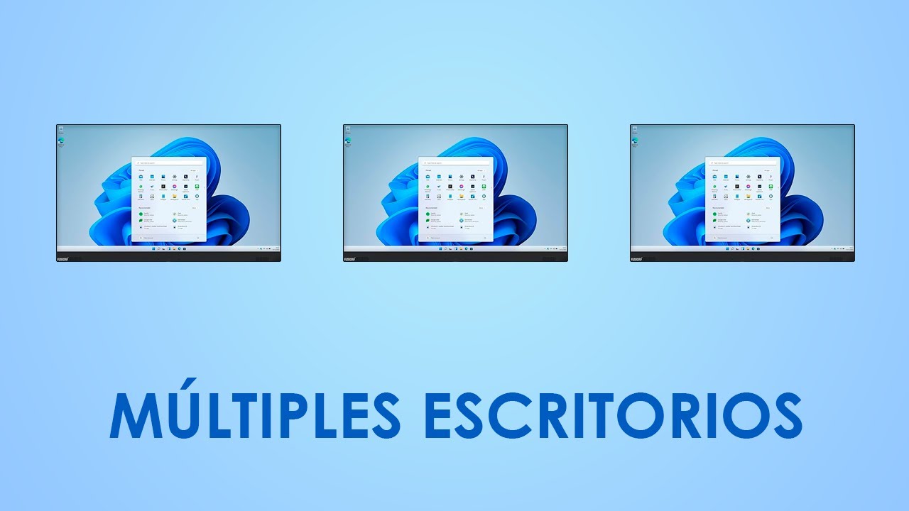 Cómo trabajar con múltiples escritorios en Windows