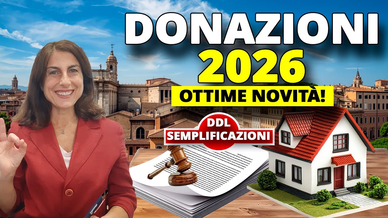 Donazioni Immobiliari: Grandi novità per chi dona, vende e compra casa! #immobiliare