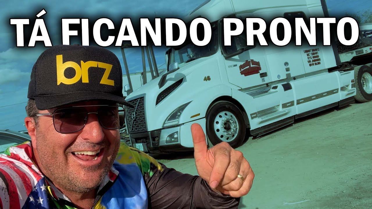 ÚLTIMOS AJUSTES PRA PRIMEIRA  VIAGEM DO CAMINHÃO 🚛