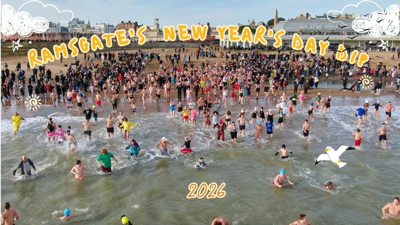 Ramsgate New Year's Day dip 2026