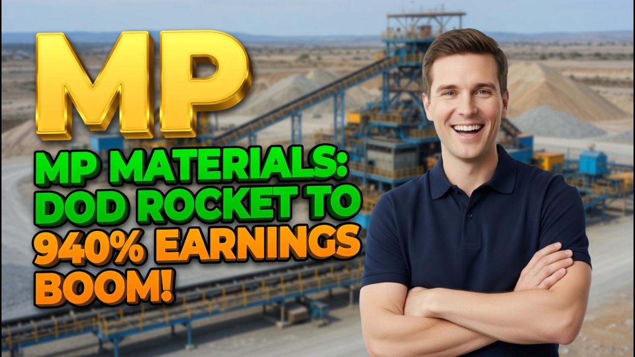MP Materials: DoD Rocket to 940% Earnings Boom! MP Stock Analysis