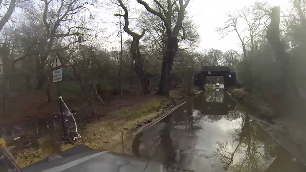 UK Floods Dec 13-Brockenhurst, Hampshire