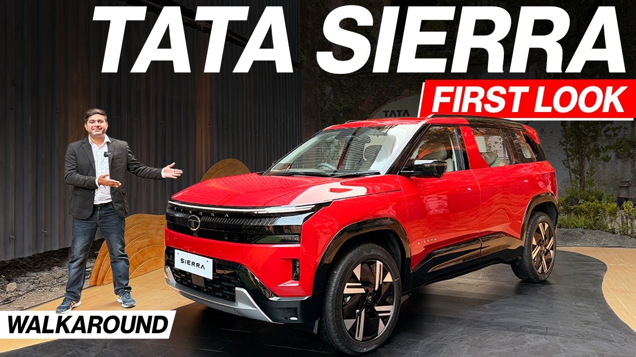 Tata Sierra 2025 First Look | Detailed Walkaround | Features, Interior, Exterior & Full Details