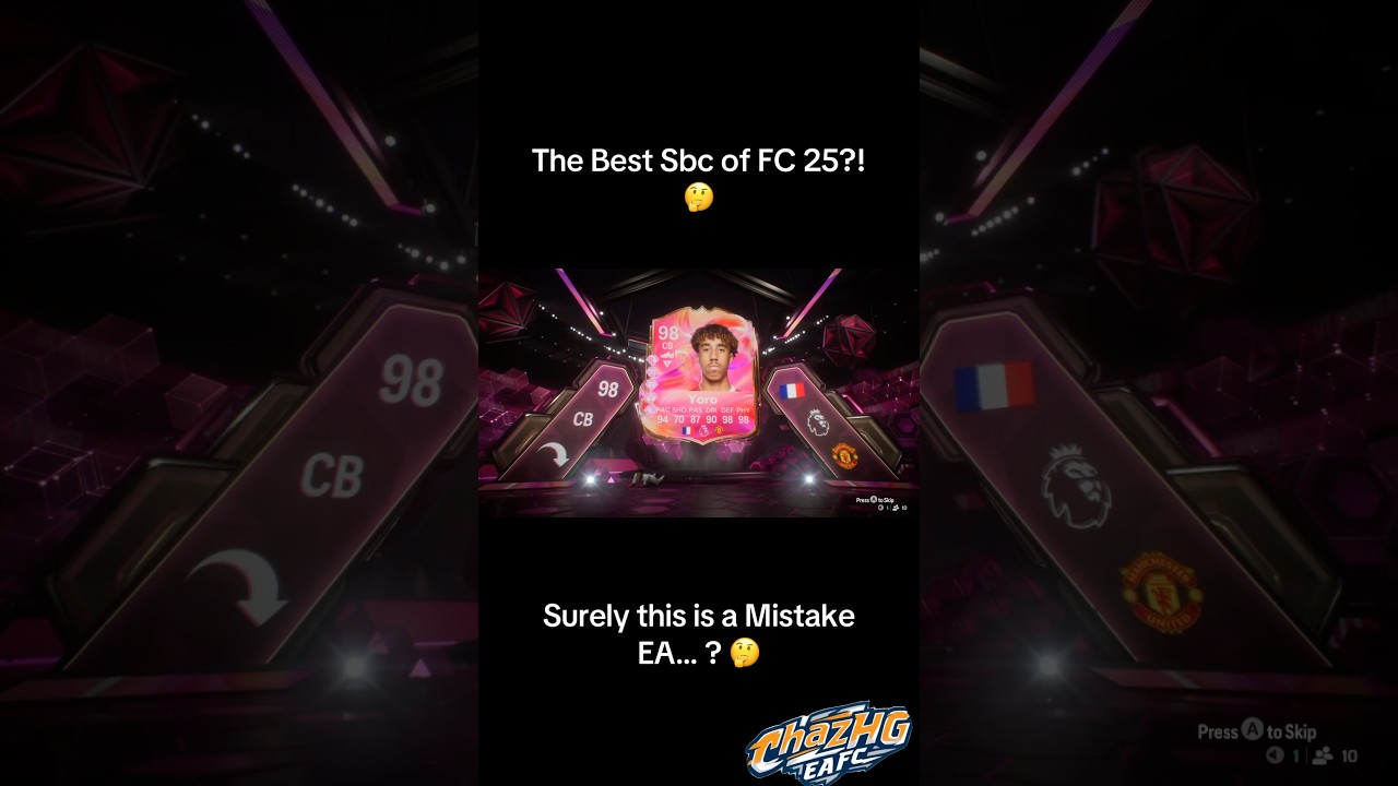 The Best Sbc of FC 25?! 🤔 FC 25 Ultimate Team #shorts #fc25 #sbc #blowup #content #fyp #futties