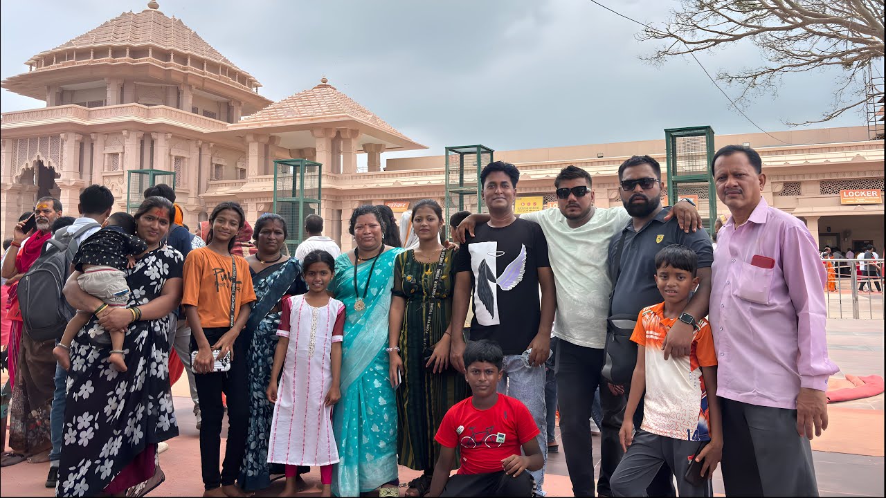 आज प्रभू श्री राम लला चा दर्शन गेतला..🥹❤️🙏🏻 #panvelkoliwada #rammandir #ayodhyarammandir