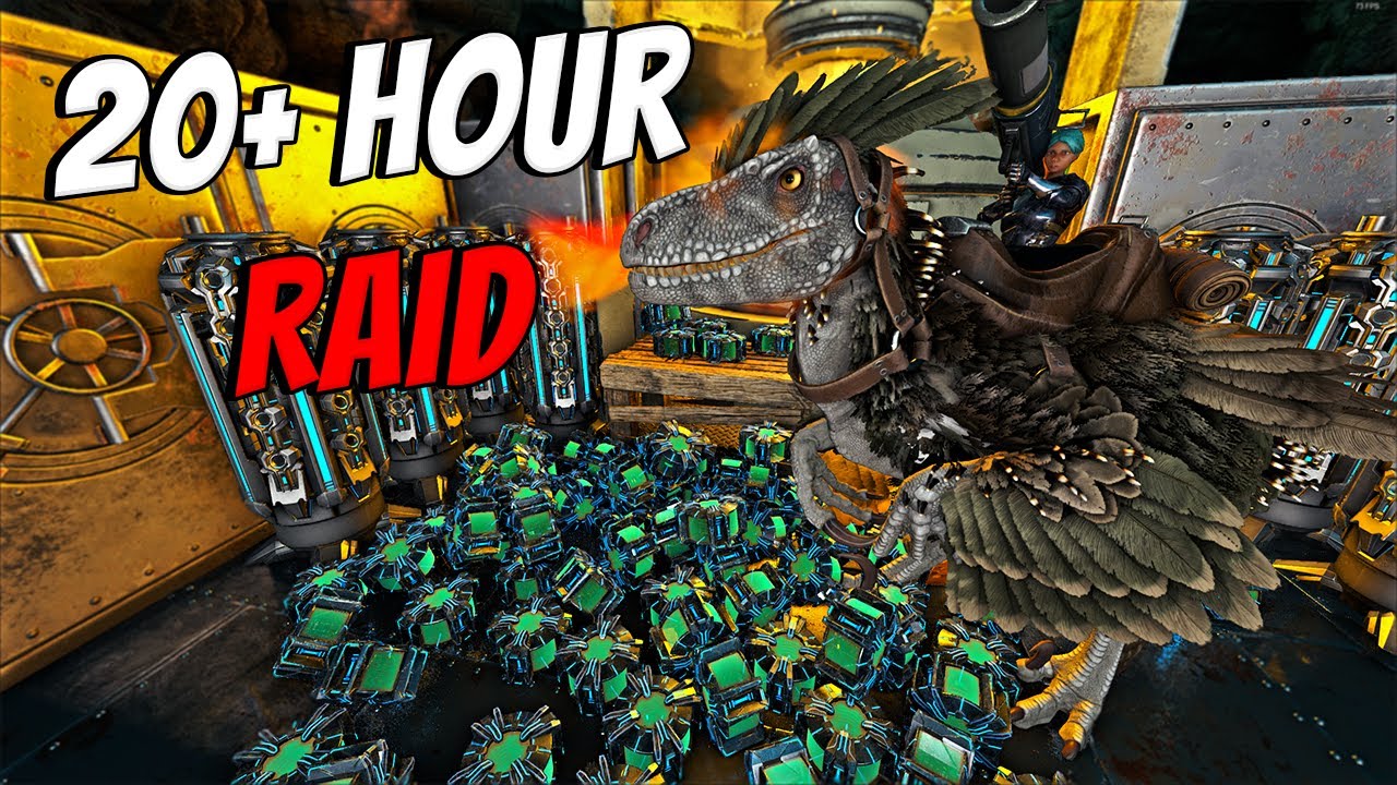 How I Spent 20+ Hours INSIDE An ENEMY Pack Cave - Ark
